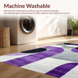 Modern Abstract Half Moon(Purple)