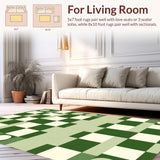 Contemporary Pastel Tiled Motif(Green)