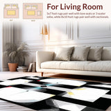 Sophisticated Artistic Black and White Theme(White)