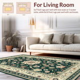 Eclectic Floral Vintage Harmony(Green)