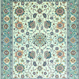 Ultra Soft Area Rug, Non Slip, Stain Resistant, Washable Area Rugs for Living Room, Bedroom, Soft Colorful Eclectic Arrangement(Ivory)