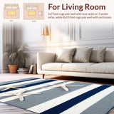 Minimalist Grey Striped Artistry(Blue)