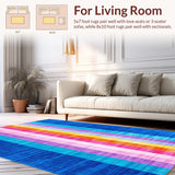 Lively Multicolor Contemporary Theme(Blue)