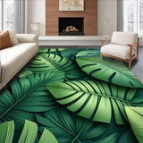 Vibrant Leafy Abstract Aesthetic(Green)