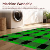 Stylish Green Buffalo Check Style(Green)