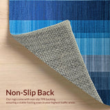 Stylish Dual Tone Fluid Design(Blue)