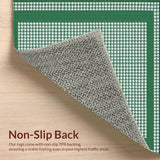 Contemporary Checkered Layout(Green)