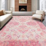 Vibrant Abstract Floral Vision(Pink)