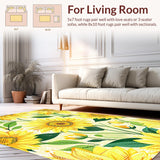 Charming Floral Sunburst Aesthetic(Yellow)