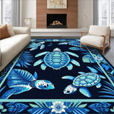 Vibrant Sea Turtle Patterned Delight(Blue)