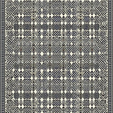 Vibrant Symmetrical Design Statement(Black)