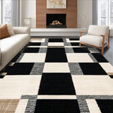 Artistic Black and Beige Symmetry(Black)