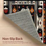 Artful Southwestern Textile Illustration(Black)