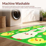 Cheerful Spring Garden Illustration(Green)