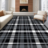 Elegant Monochrome Checkered Aesthetic(Gray)