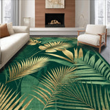 Exotic Leafy Symmetrical Design(Green)