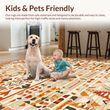 Rustic Woven Trellis Style Accent(Beige)