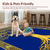 Cozy Earthy Tone Medallion(Blue)