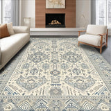 Stylish Textured Trellis in Hues(Blue)