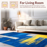 Lively Abstract Color Splash(Blue)