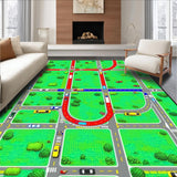 Vibrant Interactive Map Aesthetic(Green)