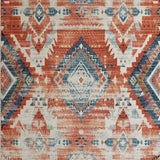 Luxurious Medallion Print Fusion(Red)