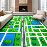 Engaging Brightly Colored Adventure Scene(Green)