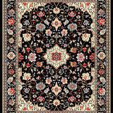 Cozy Vintage Botanical Arrangement(Black)