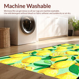 Contemporary Lemon Print Delight(Yellow)