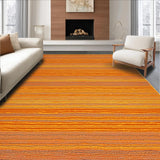 Ultra Soft Area Rug, Non Slip, Stain Resistant, Washable Area Rugs for Living Room, Bedroom, Charming Coastal Animal Motif(Orange)