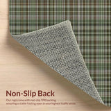 Rustic Olive Plaid Aesthetic(Green)