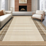 Chic Transitional Striped Design(Beige)