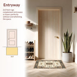 Ultra Soft Area Rug, Non Slip, Stain Resistant, Washable Area Rugs for Living Room, Bedroom, Rustic Tan Fluffy for Office(Beige)
