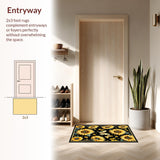 Earthy Tones with Butterfly Accents(Yellow)