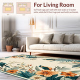 Whimsical Floral Jungle Vibes(Beige)
