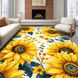 Trendy Yellow Floral Harmony(Yellow)