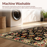 Rustic Earthy Floral Harmony(Black)