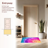 Charming Multi Color Twirl Style(Pink)