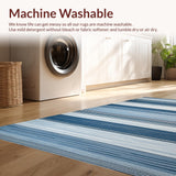 Lively Modern Geometric Weave(Blue)