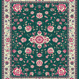 Intricate Nature Inspired Timeless Design(Green)