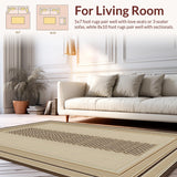 Contemporary Ogee Style with Warm Hues(Beige)