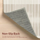 Chic Beige Abstract Linear Motif(Beige)