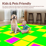 Charming Colorful Checkered Aesthetic(Green)