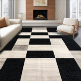 Warm Cozy Checkerboard Layout(Black)