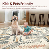 Chic White Diamond Motif(Beige)