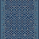 Stylish Neutral Tiled Arrangement(Blue)