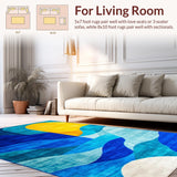 Dynamic Abstract Expressionist Motif(Blue)
