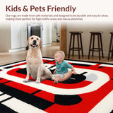 Energetic Red and Black Motif(Red)