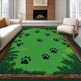 Enchanting Wildlife Silhouette Theme(Green)