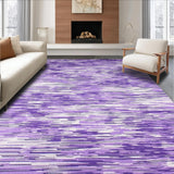 Ultra Soft Area Rug, Non Slip, Stain Resistant, Washable Area Rugs for Living Room, Bedroom, Luxurious Fluffy Mystic Swirl(Purple)